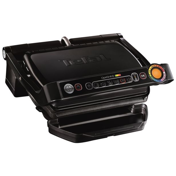 Kontaktni žar Tefal Gc 714834 Optigrill+ Black Snacking - Merkur.si