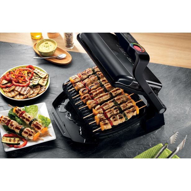 Kontaktni žar Tefal Gc 714834 Optigrill+ Black Snacking - Merkur.si