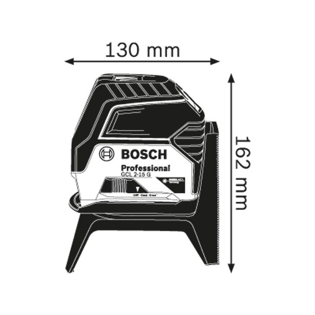 KOMBINIRANI LASER BOSCH GCL 2-15 G PROFESSIONAL