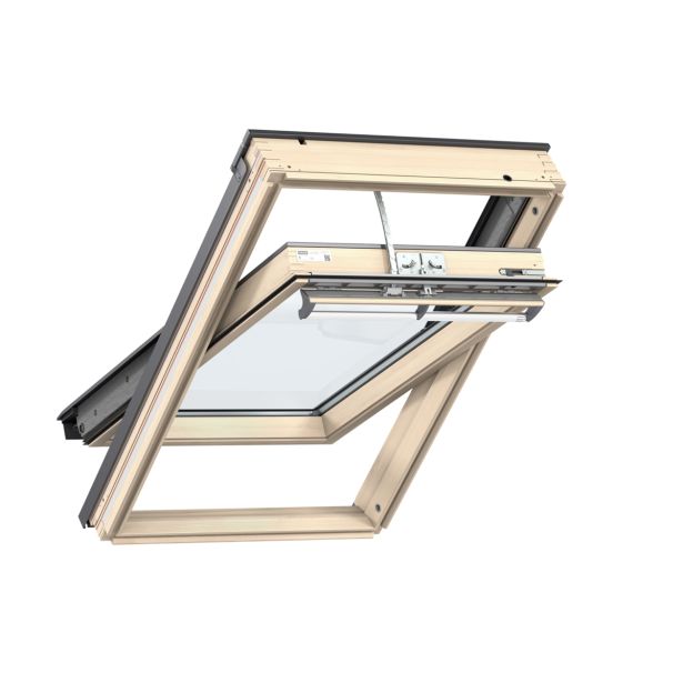 STREŠNO OKNO VELUX GGL MK10 306621, INTEGRA 78X160 CM, LESENO