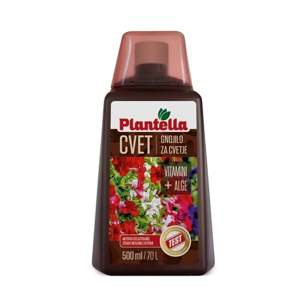 GNOJILO ZA OKR. RASTLINE PLANTELLA CVET TEKOČE 0.5 L