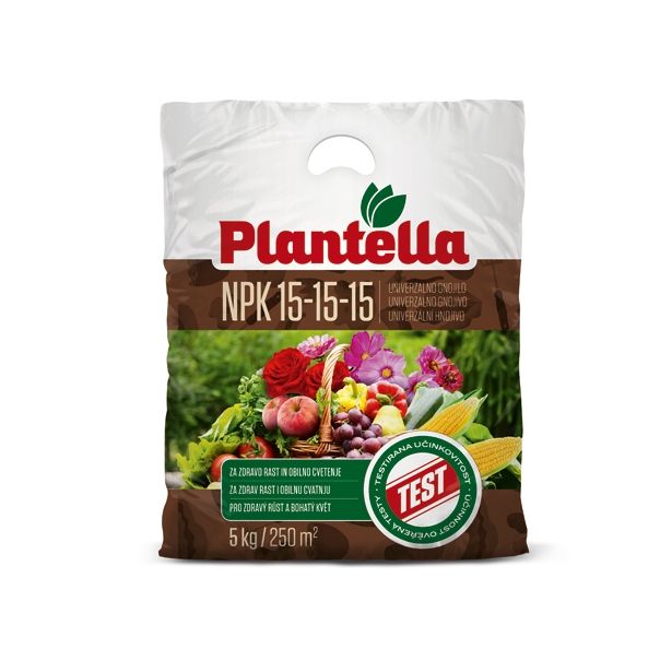 GNOJILO ZA PRIDELAVO PLANTELLA NPK 15-15-15 5 KG