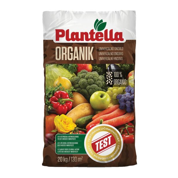 GNOJILO ZA PRIDELAVO PLANTELLA ORGANIK 20 KG