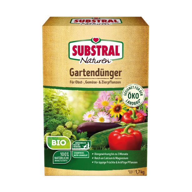 GNOJILO UNIVERZALNO ZA VRT BIO SUBSTRAL NATUREN 1,7 KG