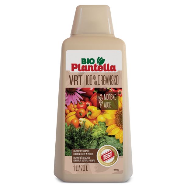 GNOJILO ZA PRIDELAVO BIO PLANTELLA VRT 1 L BIOGNOJILO