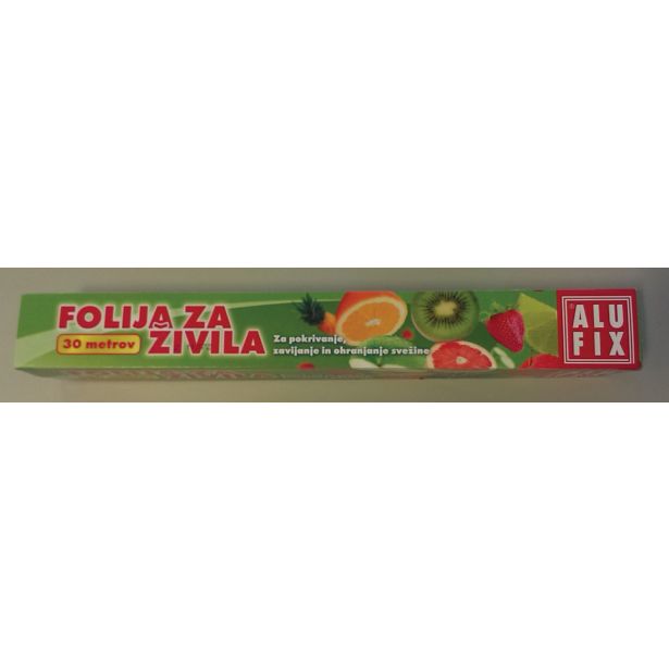 GOSPODINJSKA FOLIJA ALUFIX 30 M HERMETIČNA ZA ŽIVILA