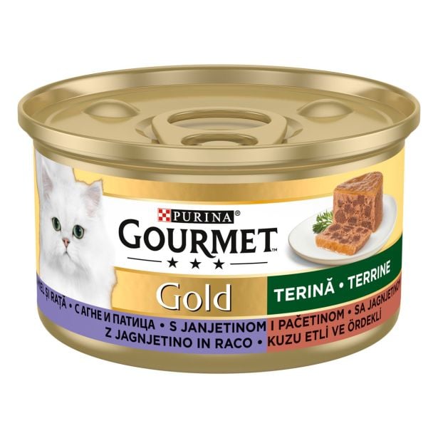 GOURMET GOLD PAŠTETA JAGNJE&RACA 85G