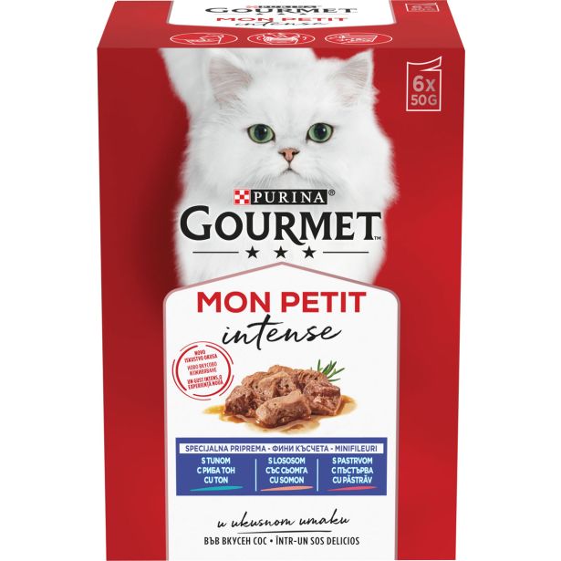 GOURMET MON PETIT TUN, LOS, POST 6X50G