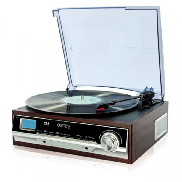 GRAMOFON CAMRY CR1113 VINTAGE AUX/FM