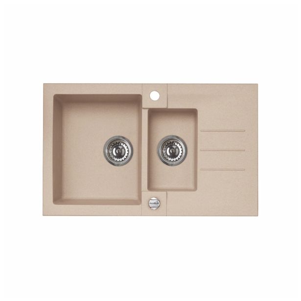 GRANITAL POMIVALNO KORITO ALVEUS ROCK 70, G55 BEIGE 780X480 MM