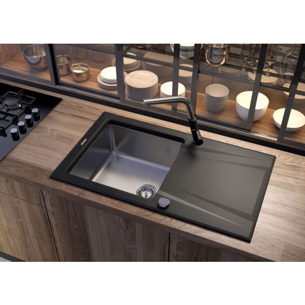 GRANITAL POMIVALNO KORITO DEANTE PRIME ZSR G113 (GRANIT + INOX)