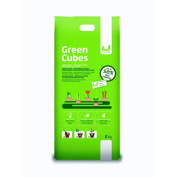 DODATEK ZA ZEMLJO URBANSCAPE GREEN CUBES 2 KG VREČA