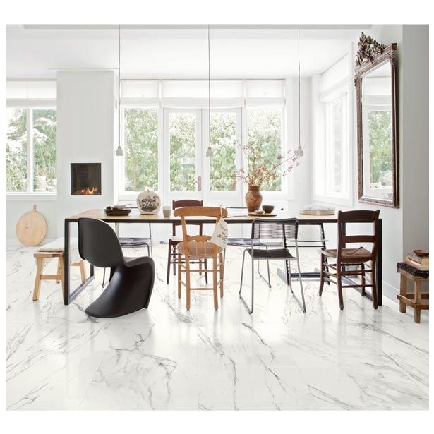 GRES PLOŠČICA MARAZZI M0GS PREVIEW WHITE LUX RETT. 58X58