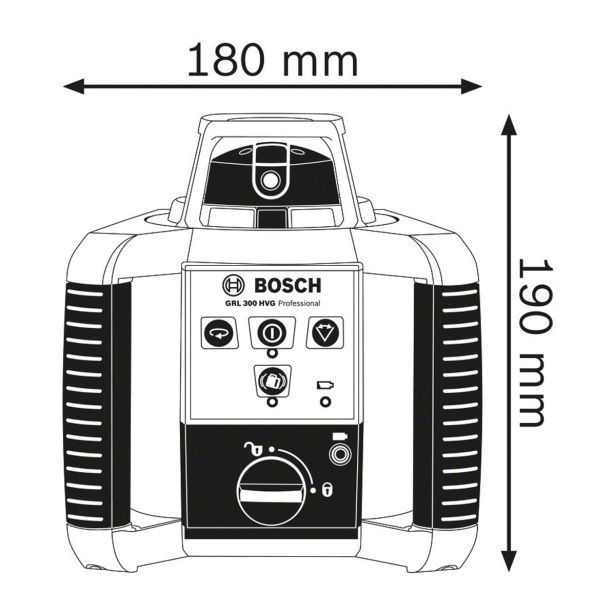 ROTACIJSKI LASER BOSCH GRL 300 HVG PROFESSIONAL