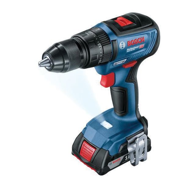 AKUMUL. UDARNI VRTALNIK BOSCH PROFESSIONAL GSB 18V-50 2X 18V 5.0 AH V L-BOXX-U