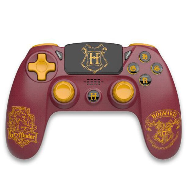 HARRY POTTER - BREZŽIČNI PS4 KRMILNIK - GRYFFINDOR - RDEČ