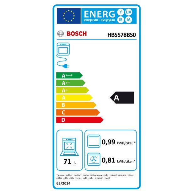 VGRADNA PEČICA BOSCH HBS578BS0