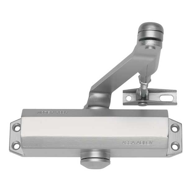 ASSA ABLOY DC110 VRATNO ZAPIRALO Z NAVADNO ROKO, EN1154, R&P, EN 2/3/4, SREBRNO, DC110------EV1-