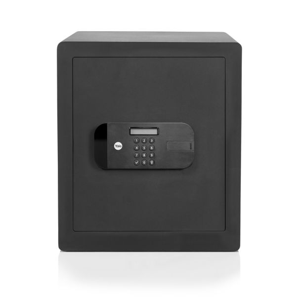 YALE TREZOR HIGH SECURITY MOTORISED OFFICE, VXŠXD 400X350X340MM, 18,2KG, 38,5L, Z EL. KLJUČAVNICO IN ENIM KLJUČEM, ČRNI.