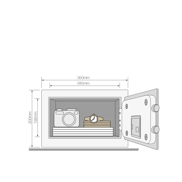 POHIŠTVENI TREZOR YALE HIGH SECURITY MOTORISED SAFE COMPACT