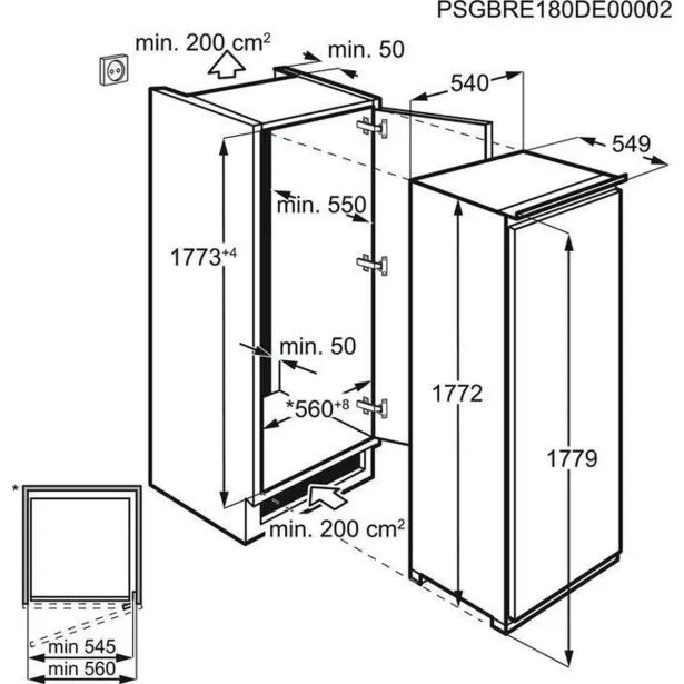 HLADILNIK ELECTROLUX LRB3DE18S