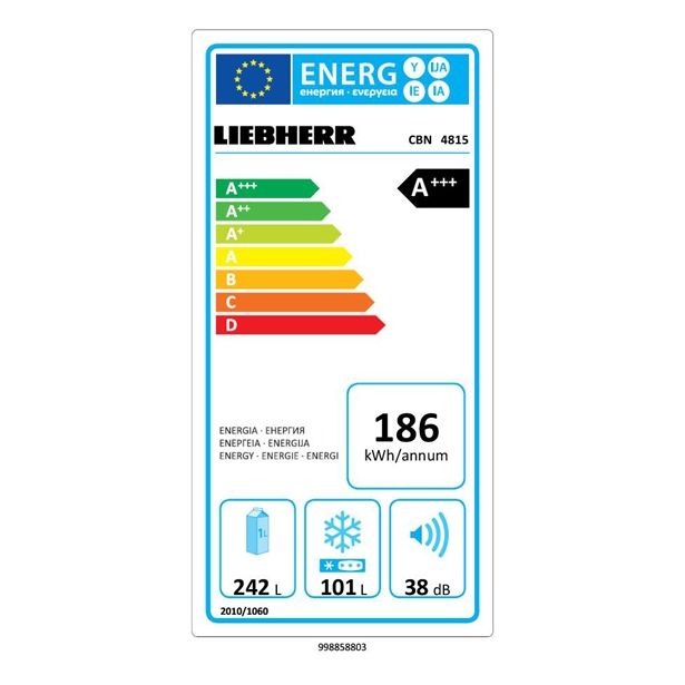 HLADILNIK IN ZAMRZOVALNIK LIEBHERR CBN 4815