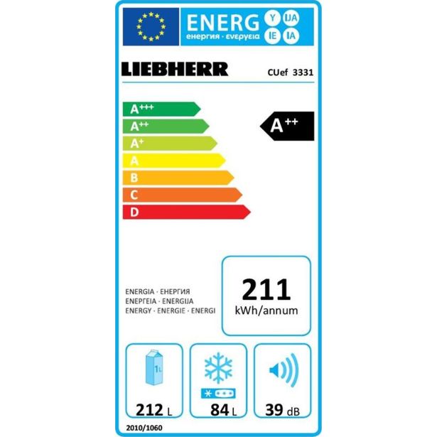 HLADILNIK IN ZAMRZOVALNIK LIEBHERR CUEF 3331