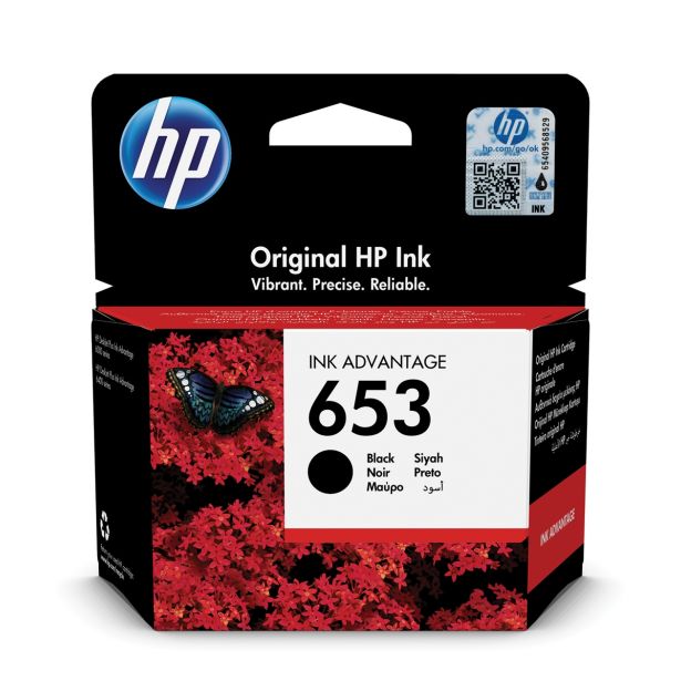 KARTUŠA/TONER HP HP 653 ČRNA