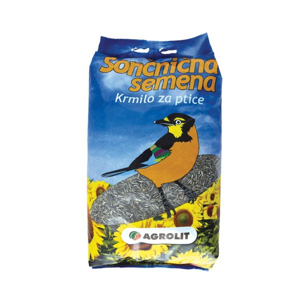 HRANA ZA ZUNANJE PTICE AGROLIT SEMENA SONČNIC PISANA 5KG