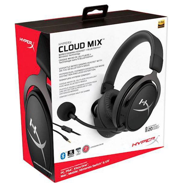 RAČUNALNIŠKA SLUŠALKA KINGSTON HYPERX CLOUD MIX, BLUETOOTH