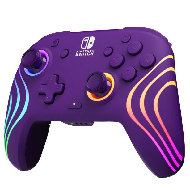 IGRALNI PLOŠČEK PDP NINTENDO SWITCH WAVE RGB AFTERGLOW VIJOLIČEN