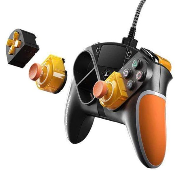 IGRALNI PLOŠČEK THRUSTMASTER GUMBI ZAESWAP LED ORANGE CRYSTAL PACK EMEA