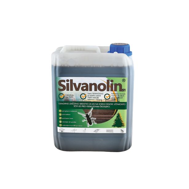 IMPREGNACIJA SILVANOLIN RJAVI 10 KG