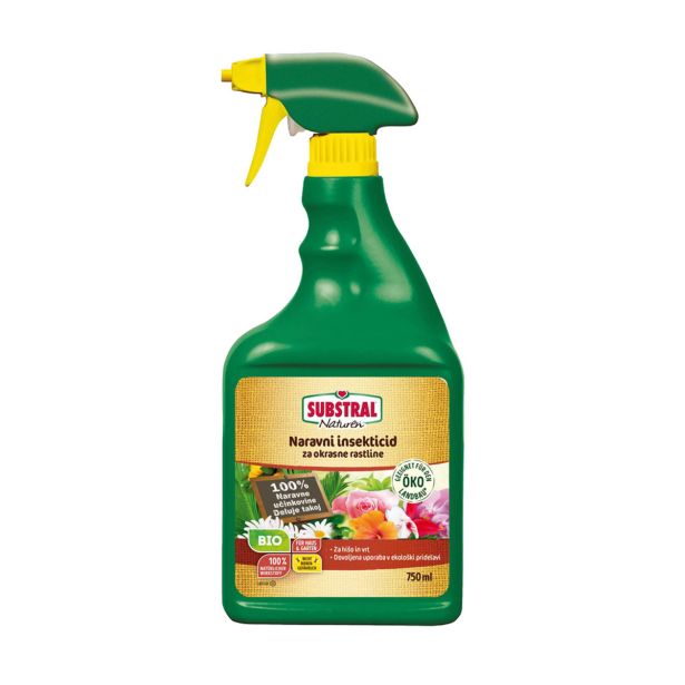 INSEKTICID NARAVNI ZA OKRASNE RASTLINE BIO SUBSTRAL NATUREN 750 ML