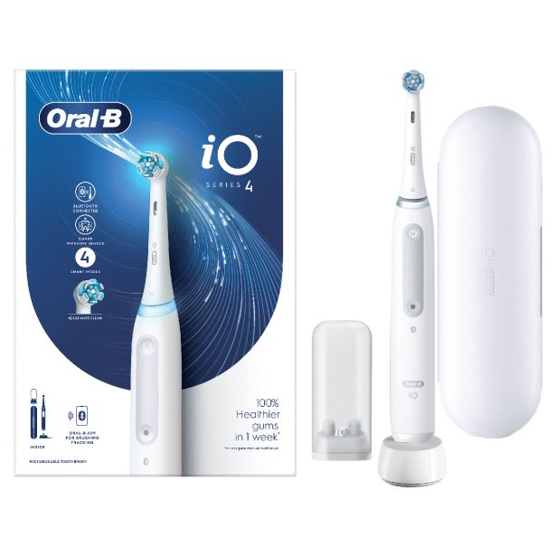 ELEKTRIČNA ZOBNA ŠČETKA ORALB IO4 BELA