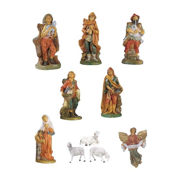 JASLICE EUROMARCHI FIGURE 40 CM 10/1 6 PASTIRJEV/ANGEL /3 OVCE