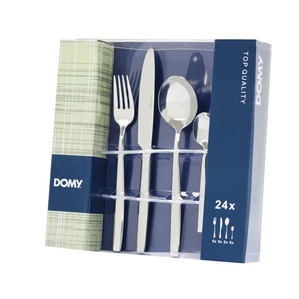 SET JEDILNEGA PRIBORA DOMY 24 DELNI LUGANA