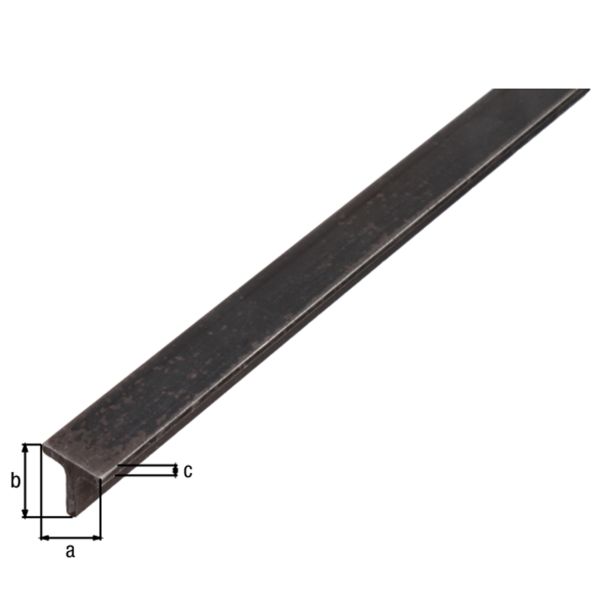 T-PROFIL ALBERTS JEKLO, 20X20X3X2000 MM VROČE VALJAN