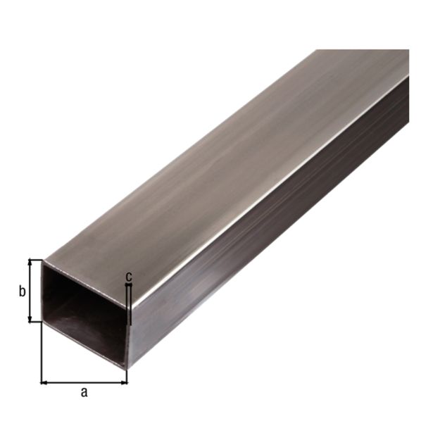 KVADRATNA CEV JEKLO, 40X30X1.5X1000 MM HLADNO VALJANA - Merkur.si