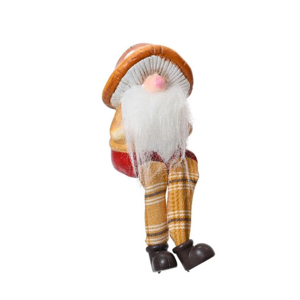 JESENSKA FIGURA DECORIS ŠKRAT GOBICA, SEDEČI 7.2X6.6X17.4 CM SORTIRANO
