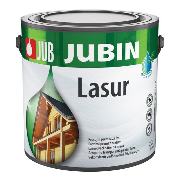 DEBELOSLOJNI PREMAZ JUB JUBIN LASUR ŠT.5 2.25L EBENOVINA