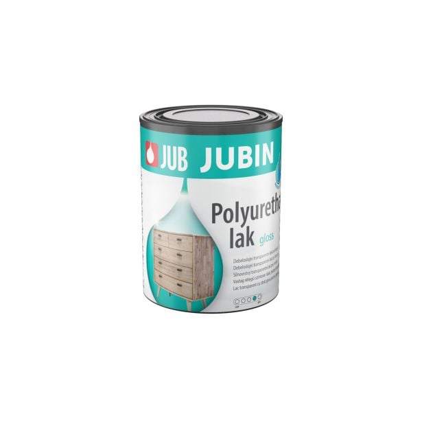 BREZBARVNI PREMAZ JUB JUBIN POLIURETANSKI LAK GLOSS 0.65 L