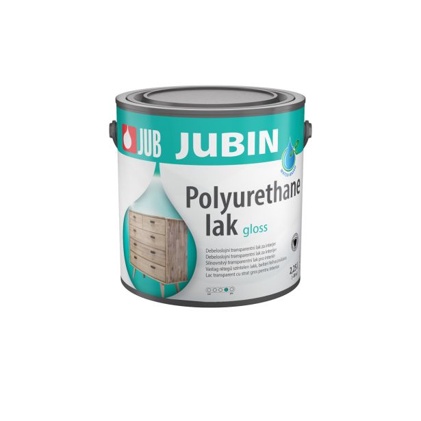 BREZBARVNI PREMAZ JUB JUBIN POLIURETANSKI LAK GLOSS 2.25 L