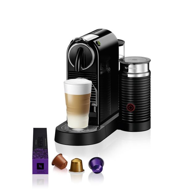 KAVNI APARAT, KAPSULE NESPRESSO CITIZ & MILK MCH ČRN