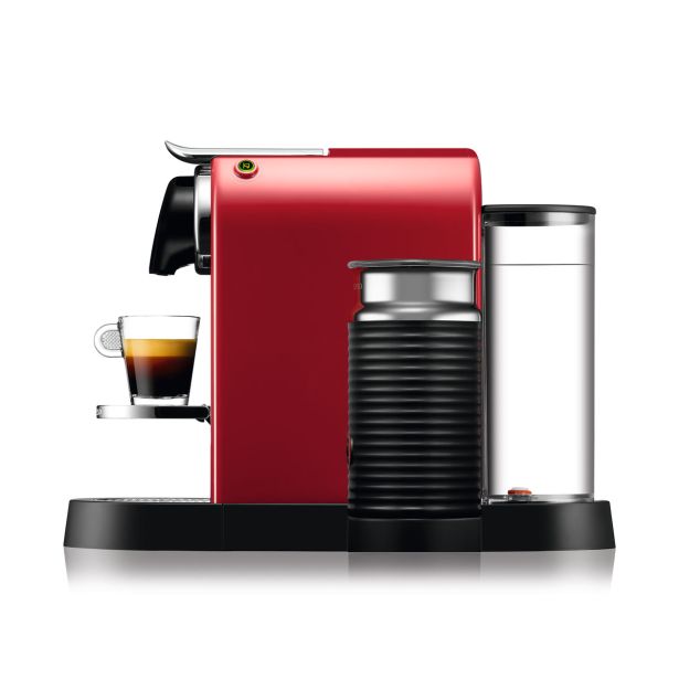 KAVNI APARAT, KAPSULE NESPRESSO CITIZ & MILK MCH RDEČ