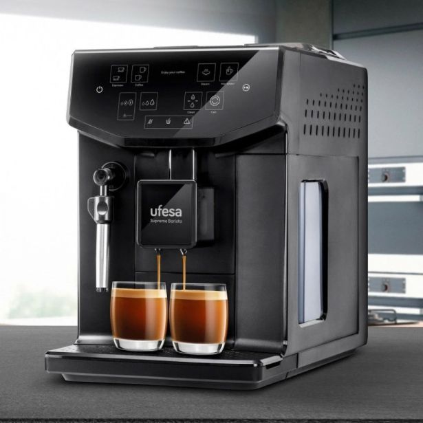 Kavni Espresso Avtomat Ufesa Supreme Barista Merkur.si