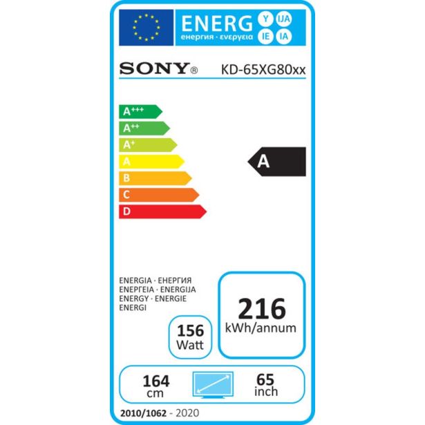 TELEVIZOR SONY KD65XG8096BAEP