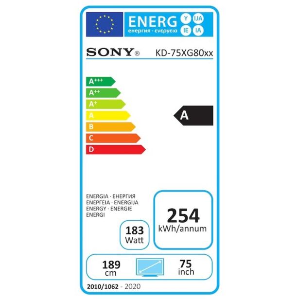 TELEVIZOR SONY KD75XG8096BAEP