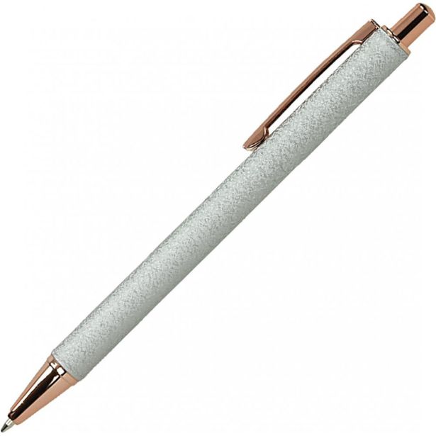 KEMIČNI SVINČNIK CREATIVE METAL SREBRN + ETUI