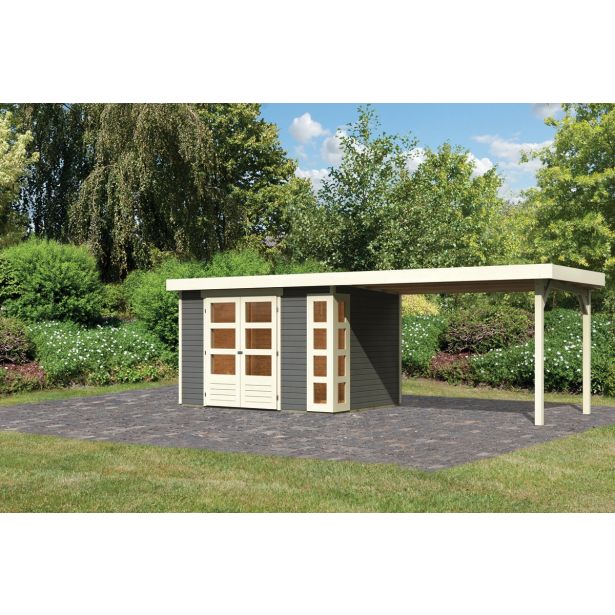 LESENA VRTNA HIŠKA KARIBU KERKO 4 302DX217GX211V + 280D 19MM ANTRACIT